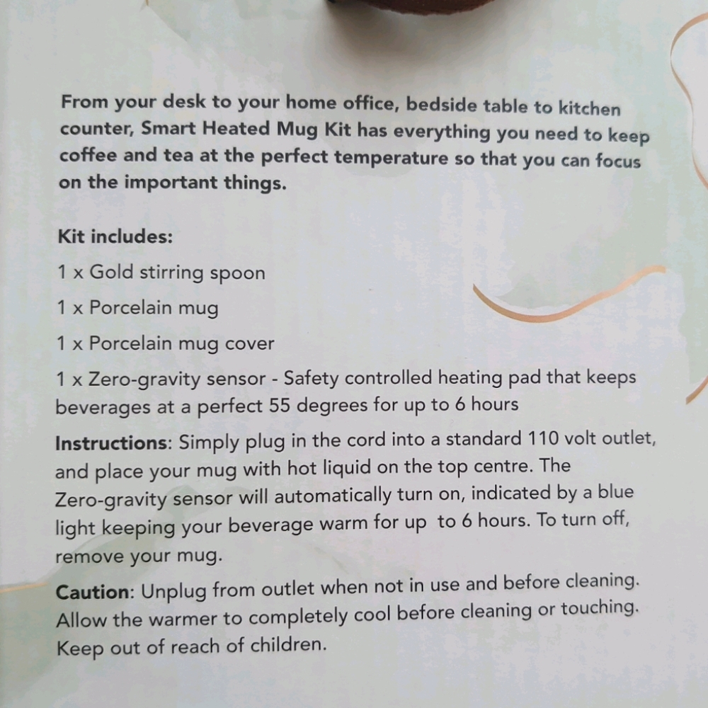 TEASE Smart Heated Mug kit - Picture 5 of 7